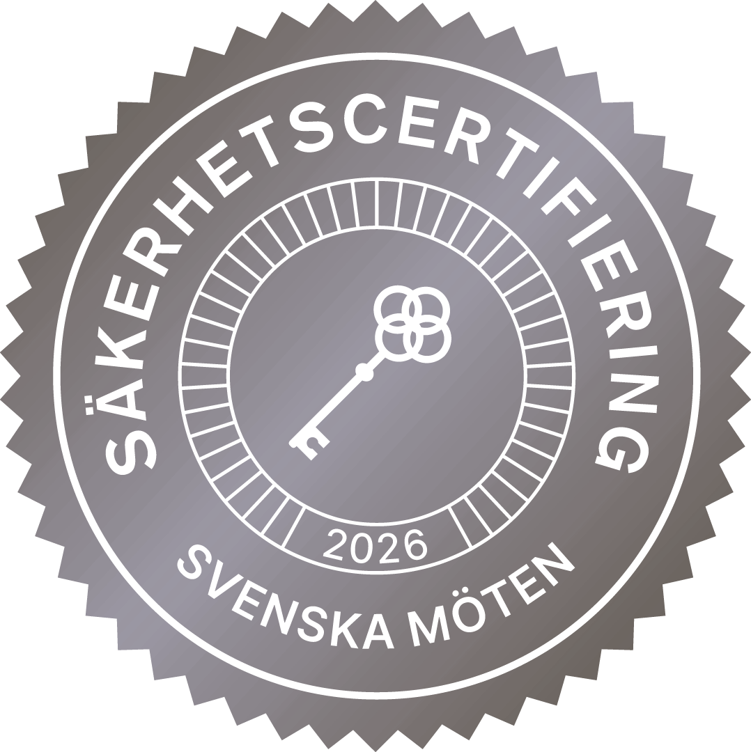 Svenska Möten Säkerhetscertifiering
